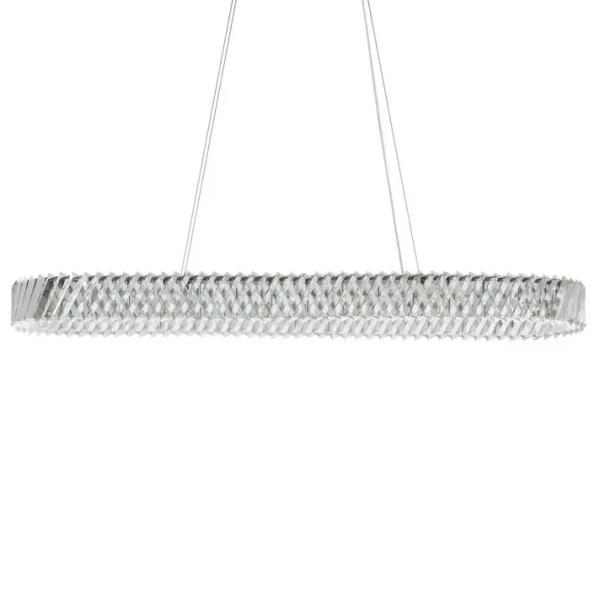 Owalna lampa wisząca CANLIRA LE45157 LED 82W 3000K przezroczysta