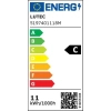 Przyścienna lampa elewacyjna Stela 5197401118 IP54 LED 14W 3000K szary