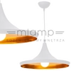 LAMPA wisząca MODERN 306753 IL MIO metalowa OPRAWA SONA zwis ORI biały złoty