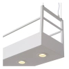 Lampa wisząca prostokąt MIRAVELLE 21427/06/31 Lucide kuchenna biały