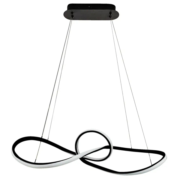 Lampa wisząca MARCO BLACK ML8116 LED 42W 4000K do salonu czarna