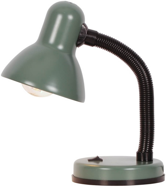 Klasyczna biurkowa lampka Cariba K-MT-203 ZIELONY zielona 