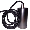 Wisząca LAMPA loft MODERNA DS-M-038 CHROME Italux metalowa OPRAWKA przewód ZWIS industrialny chrom
