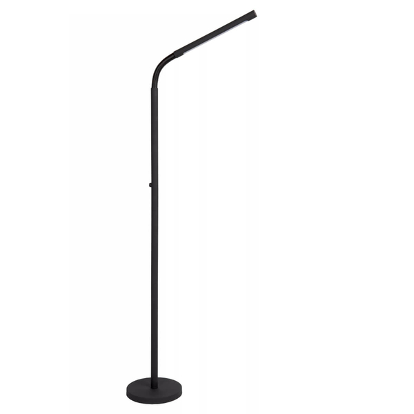 Podłogowa lampa stojąca Gilly LED 3W 2700K do salonu czarna