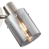 Ścienna lampa salonowa Sardo SPL-5581-1-SC-SG Italux szary srebrny