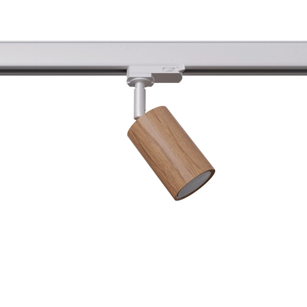 Lampa sufitowa regulowana tuba BERG MYL.00182 3-fazowa z żarówką brązowy