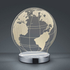 Lampka stołowa GLOBE R52481106 LED 7W 3000-6500K globus chrom przezroczysty