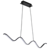 Lampa wisząca do salonu ZIGZAG ST-MD240602 BLACK LED 13W 3000K czarna