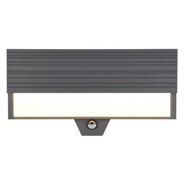 Kinkiet z czujnikiem ruchu Mariza 247069142 LED 13W 3000K IP44 antracyt
