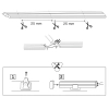 Neonowa taśma LED 27W 315038 Polux 1000lm pasek 5m 4000K IP65
