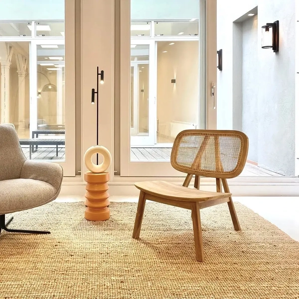 Lampa podłogowa ze ściemniaczem PHILON 79781/10/30 LED 9W 3000K czarny