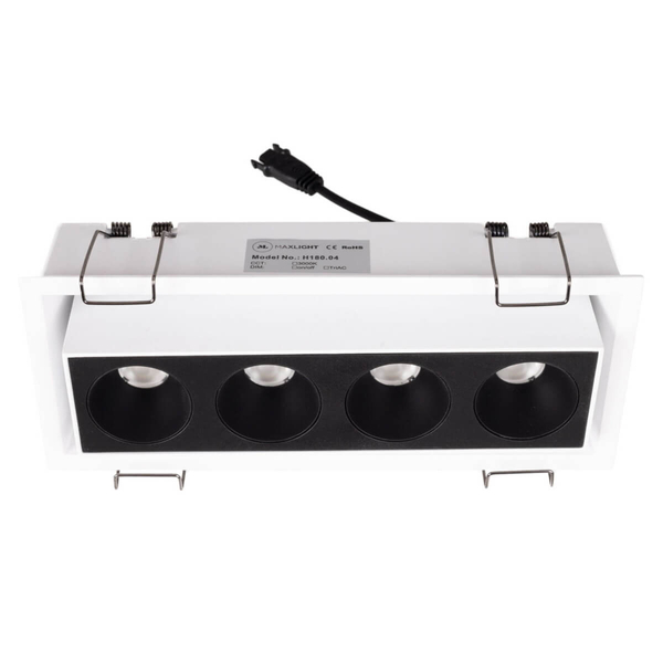 Wpust Modular H180.04 + HM180 4L + HT180 12W ON/OFF LED 12W 3000K czarny
