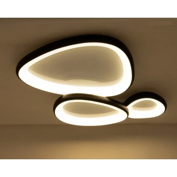 Sufitowa lampa AREA czarna biała MSE1501100503 1xLED 120W 2500-6000K CCT
