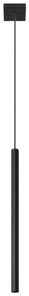 LAMPA wisząca SL.0469 metalowa OPRAWA zwis sopel tuba czarna
