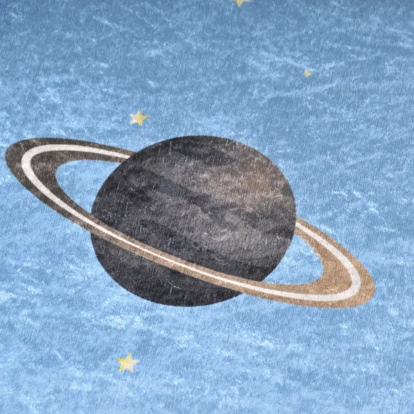 Prostokątny dywan dziecięcy Kosmonauta 322890 kosmos kolorowy