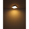 Kwadratowa lampa sufitowa Doro 41594D1 Globo LED 18W 3000K czarny biały