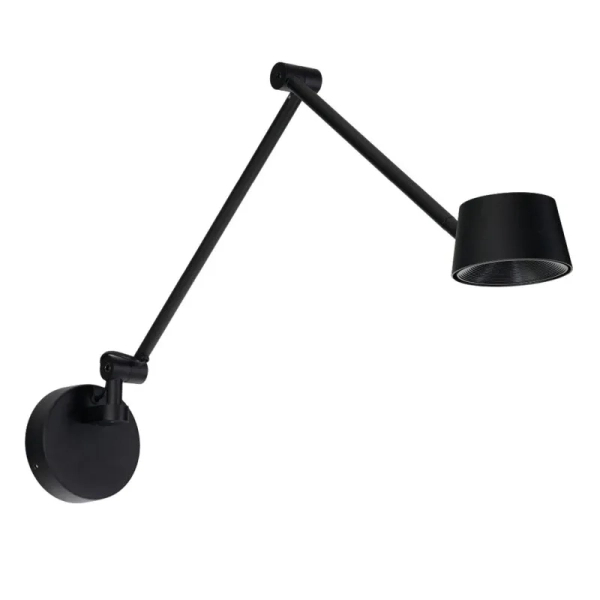 Kinkiet ścienny czarny MOLLY AZ6807 1xLED 6W 3000K regulowany