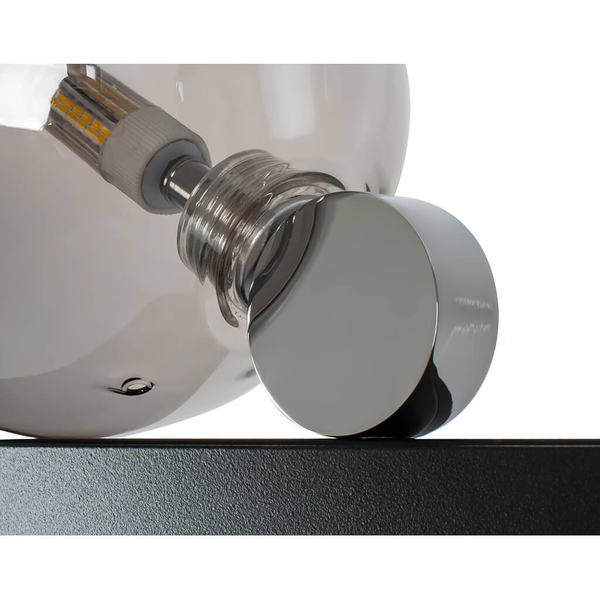 Wisząca lampa kulista Lineal MSE010100270 Moosee kule przydymione czarne