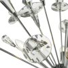 Designerska wisząca lampa Exodus EXO0850 kryształowa chrom