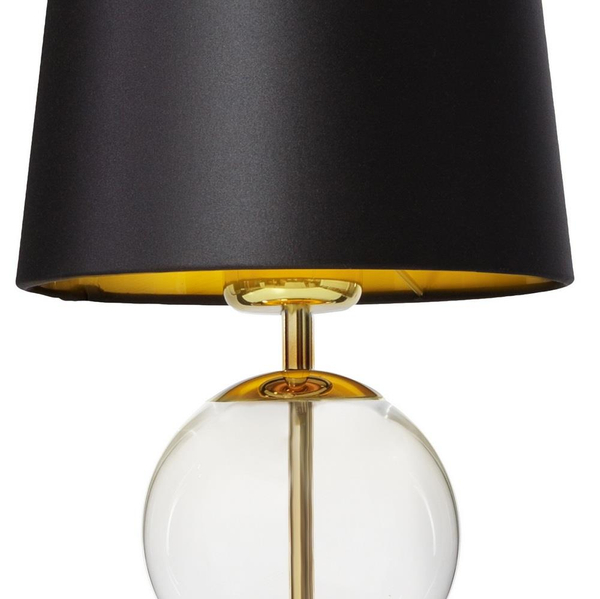 Nowoczesna lampa stołowa COCO 41092102 czarna lampka nocna czarna