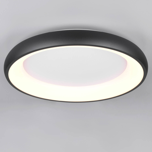 Ledowy plafon sufitowy CARDONA 649616032 Trio 38W 2300-4000K czarny