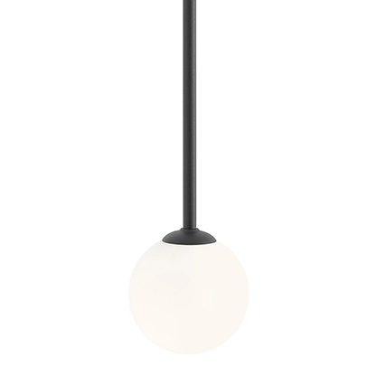 Lampa naścienna Pinne 1080C1 Aldex kule na przedpokój kinkiet czarny