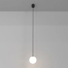 Lampa wisząca LED 5W 3000K nad stół biała czarna Luna OUTLET