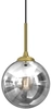 Lampa wisząca Reflex MLP8413 ball przydymiona złota