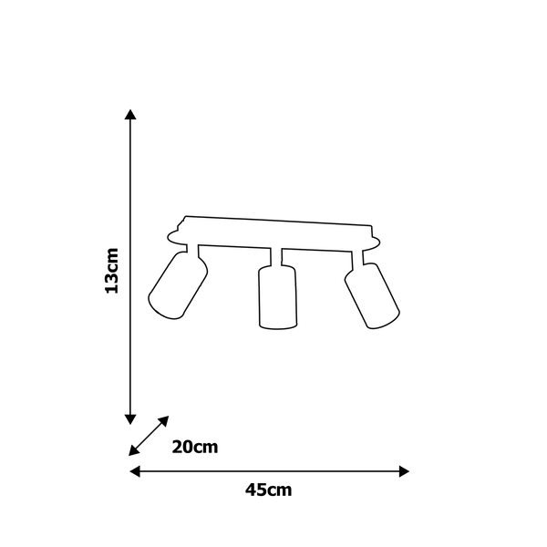 Spot LAMPA sufitowa JOKER MLP900 Milagro ścienna OPRAWA metalowa listwa reflektorki tuby białe