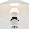 LAMPA stołowa REA 40601101 Kaspa stojąca LAMPKA nocna biała