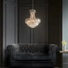 Żyrandol glamour Amadis 96826-CH kryształowy przezroczysty chrom