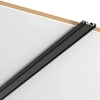 Natynkowa szyna magnetyczna ML2209 100cm Slim Magnetic czarny