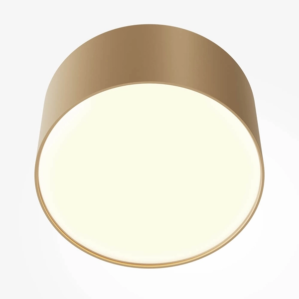 Lampa nasufitowa Zon C032CL-12W3K-RD-MG Maytoni LED 12W 3000K tuba złota