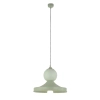 Lampa ceramiczna wisząca Tigali szałwiowa 5245 1xE27 do jadalni