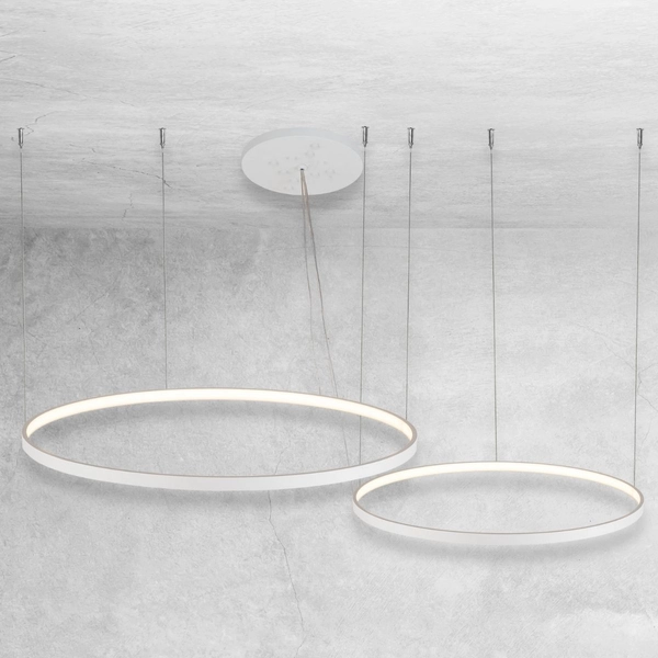 Żyrandol nowoczesny Agari Multi 5442 Shilo LED 127W 3000K ring biały