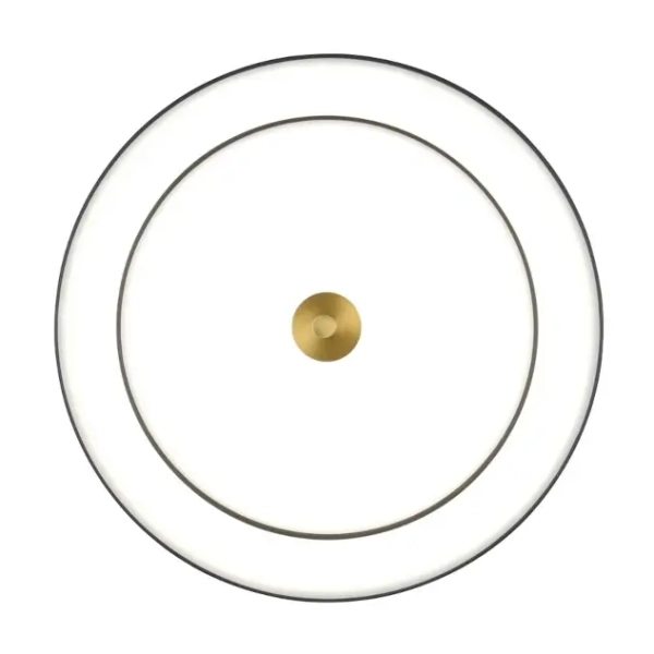 Nowoczesna sufitowa lampa Keaton 640210180 LED 34W 2300-4000K czarny