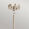 Wisząca lampa kula Aster KL-ASTER-P-PN Kichler metal szkło nikiel