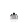 Okrągła wisząca lampa LURVELA LE45128 LED 5W 3000K kula ball szara czarna