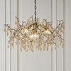 Żyrandol ażurowy L&-181675 Light& gałązki hampton złota