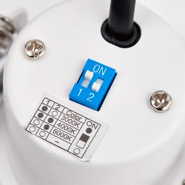 Wpuszczane oczko sufitowe SHIELD 108294 LED 5W 3000-6000K białe