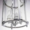 Retro LAMPA wisząca NEW YORK P04550CH Cosmolight industrialny zwis szklany chrom