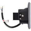 Kwadratowa LAMPA schodowa KURS LED 03907 Ideus metalowa OPRAWA wpuszczana LED 1,6W 4000K outdoor IP54 szara