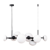 Wisząca lampa molekułowa Omi 1192 Zumaline szkło biały czarny
