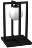 Lampa stołowa Diego MLP8571 ze szklanym kloszem biała czarna