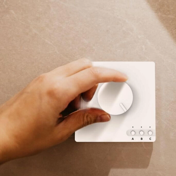 Przełącznik ze ściemniaczem SMART SWITCH 9706201361 Lutec przycisk biały