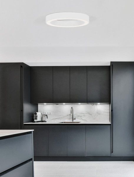 Nowoczesna lampa sufitowa Claro LED 50W 2700-4000K ściemnialna biała