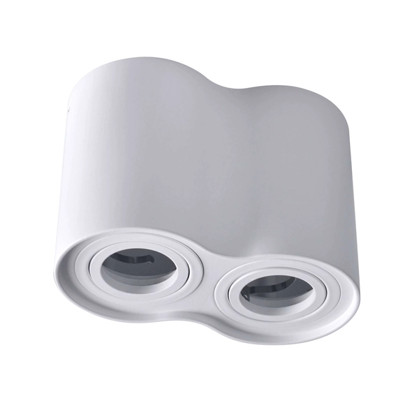 Downlight LAMPA sufitowa HADAR R2 313157 Polux regulowana OPRAWA metalowy spot tuby białe