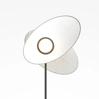 Metalowa lampa stojąca Evolution MOD396FL-L10W3K LED 12W 3000K biała