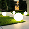 Kulista lampa ogrodowa fi 50 Ball ES-B050 okrągła z wtyczką IP65 biała