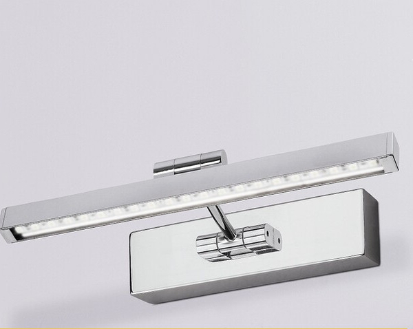 Kinkiet LAMPA ścienna PICTURE GUARD 3640 Rabalux regulowana OPRAWA klasyczna LED 5W 3000K galeryjka metalowa chrom